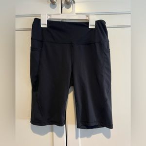 Black Danskin Biker Shorts